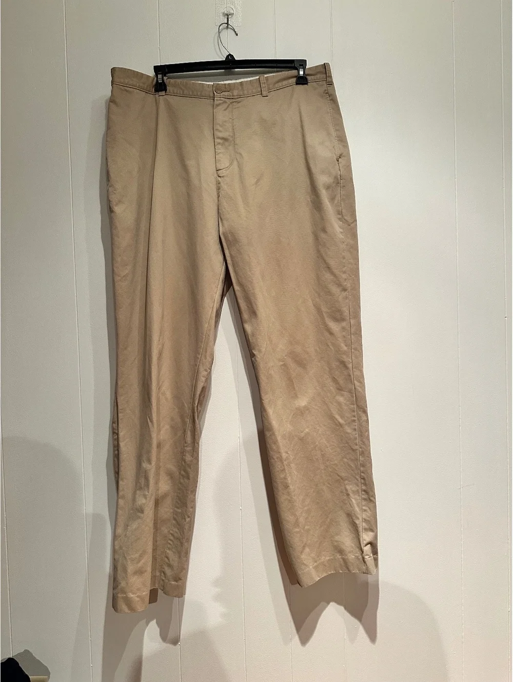 J.Crew Men's Classic Fit Khaki Pants 40W 100% Cotton Beige Casual Chino